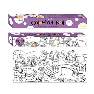 [N次貼] Coloring Roll著色畫軸(大) 315x710mmx5循環圖-開心農場-69016