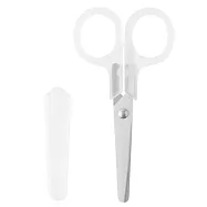 [MUJI無印良品]不鏽鋼剪刀(左手用)/透明.全長約10.5cm