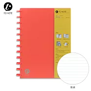 TO NOTE 筆記本 A4 紅圓點