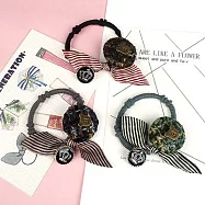 89zone 日韓小熊鈕扣毛線條紋蝴蝶結髮束 1 入 191201974色系/款式隨機出貨