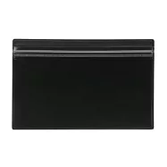 [MUJI無印良品]單面透明小物袋/深灰. 120x190mm