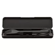 [MUJI無印良品]餐具組/叉子&湯匙/黑色