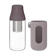 TOAST / SCENE 隨身玻璃茶瓶 500ml (紫)