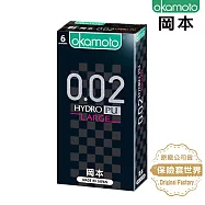 岡本.002HYDRO 水性聚氨酯加大碼保險套(6入)