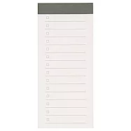 [MUJI無印良品]短冊便條紙(待辦事項)/14行.40頁(R)