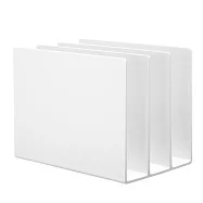 [MUJI無印良品]聚苯乙烯分隔板.白灰.3分隔/小.約210x135x160mm