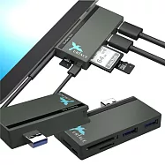 [Xurface] Surface Pro 專用多功能擴充座 (2port USB 3.0 Hub & SD/TF 讀卡機) - SUR737