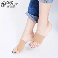 蒂巴蕾 健康對策300D-拇趾外反露趾護套-2雙入 膚