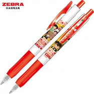 (2支1包)ZEBRA限量名偵探柯南鋼珠筆0.5紅