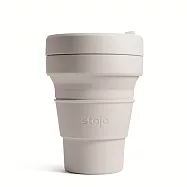 Stojo&reg; 摺疊口袋杯 12oz (布魯克林限定版) - 羊絨灰