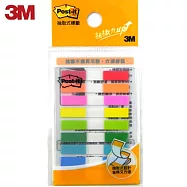 (2入1包)3M 683-9C抽取式指示標籤9色(0.6×4.4公分)