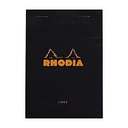 【Rhodia】N&deg;13 上掀式筆記本_橫線內頁80張_黑色