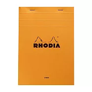 【Rhodia】N&deg;15 上掀式筆記本_橫線留邊內頁150張_橘色