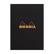【Rhodia】N&deg;16 上掀式筆記本_5x5方格內頁80張_ 黑色