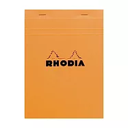 【Rhodia】N&deg;16 上掀式筆記本_5x5方格內頁80張_ 橘色