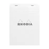 【Rhodia】N&deg;16 上掀式筆記本_5x5方格內頁80張_白色