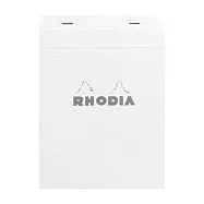 【Rhodia】N&deg;16 上掀式筆記本_橫線留邊內頁80張_白色