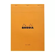 【Rhodia】N&deg;18 上掀式筆記本_空白內頁80張_ 橘色