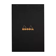 【Rhodia】N&deg;18_A4上掀式筆記本? 5x5方格內頁80張_ 黑色