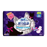 蘇菲 彈力貼身happy catch 夜用潔翼(29cm)( 14片/包)