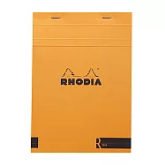 【Rhodia】N&deg;16_A5 上掀式筆記本_象牙色橫線內頁_70張_ 橘色