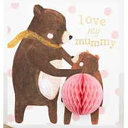 【英國caroline gardner】Love my mummy Card 母親節限定卡 #3D立體 #PMM019