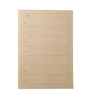 [MUJI無印良品]筆記本.週間/32張.A5