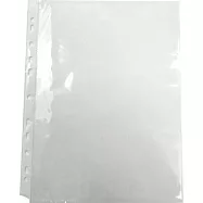 (1包100個)11孔內頁袋(透明白邊)厚0.035mm