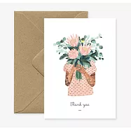 【AWS】 TATTOO GIRL &ndash; THANK YOU 感謝卡 時尚系列 法國進口 1063