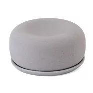 [MUJI無印良品]芬香石/附盤/灰