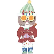 GAKKEN-拉拉生日卡片系列-貓咪