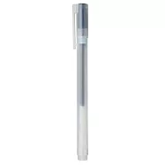 [MUJI無印良品]自由換芯附蓋膠墨筆/藍黑0.38mm