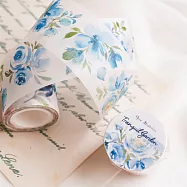 【Meow Illustration】靜謐花園紙膠帶 - 特油含離型紙