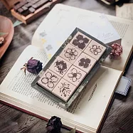 【Meow Illustration】夏日野鳶尾 印章套組8入