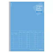 KOKUYO Campus筆記本計畫罫A5-週間時間軸-藍