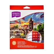 【ACADEMY德爾文學院】壓克力顏料24色入