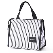 【BeOK】個性風保溫保冷便當提袋 三角袋 2款可選直紋