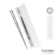 【鈦工坊TiKOBO】純鈦筷子_筷意人生 節節高昇 實心鈦筷(贈收納盒)
