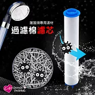 【上手家居】蓮蓬頭濾芯(蓮蓬頭過濾/除氯過濾棉/濾心/蓮蓬頭濾心/pp棉/花灑濾心/pp棉濾芯)