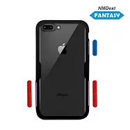 芬蒂思 Apple 6/6s/7/8 Plus (5.5吋) Fantasy NMDext奇幻防摔手機殼-奇幻紫黑框贈紅藍