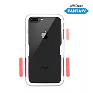 芬蒂思 Apple 6/6s/7/8 Plus (5.5吋) Fantasy NMDext奇幻防摔手機殼-奇幻紫白框贈桃粉