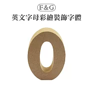 F&G 數字彩繪裝飾字體 FG012 - 數字0