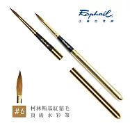 法國 Raphael 拉斐爾 旅行用柯林斯基貂毛筆水彩筆 適合水彩、不透明水彩 單支 - 1793.6