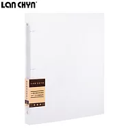 LAN CHYN簡約風本色A4-3孔圓型夾