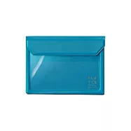 【KING JIM】FLATTY多用途收納袋_A6_淡藍色