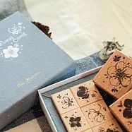 【Meow Illustration】冬日芙洛拉印章組8入