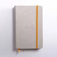 【Rhodia|Rhodiarama】Hardcover精裝硬皮束帶筆記本_A6_象牙色_空白_90g_96張_ 米色