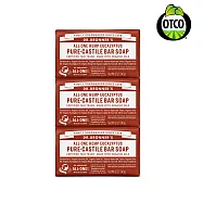 布朗博士 潔膚皂三入組 尤加利