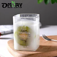 【OMORY】玻璃方口杯250ML-城堡