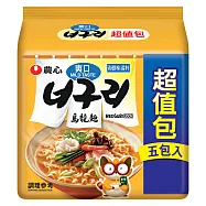 【農心】爽口海鮮味烏龍麵(超值包)5入